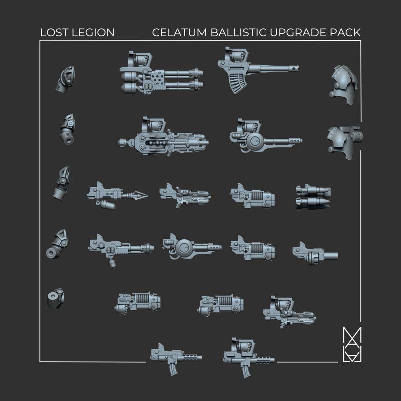 Celatum Ballistic Upgrade Pack (Pre-Supported)