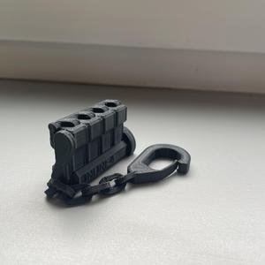 INLINE 4 engine keychain