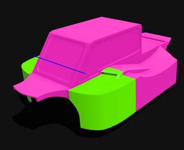 RC Buggy Universal Bodyshell 1:8