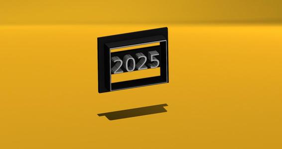 Start 2025 with Our Unique 2025 Cookie Cutter!