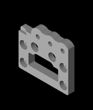 HMG7.2 OpenBuilds Mini V Gantry Adapter.stl