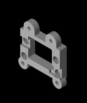 HMG7.2 BLV MGN Metal Cube Gantry Adapter.stl