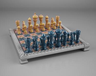 Chess double set
