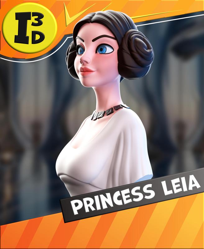 Princess Leia Bust 