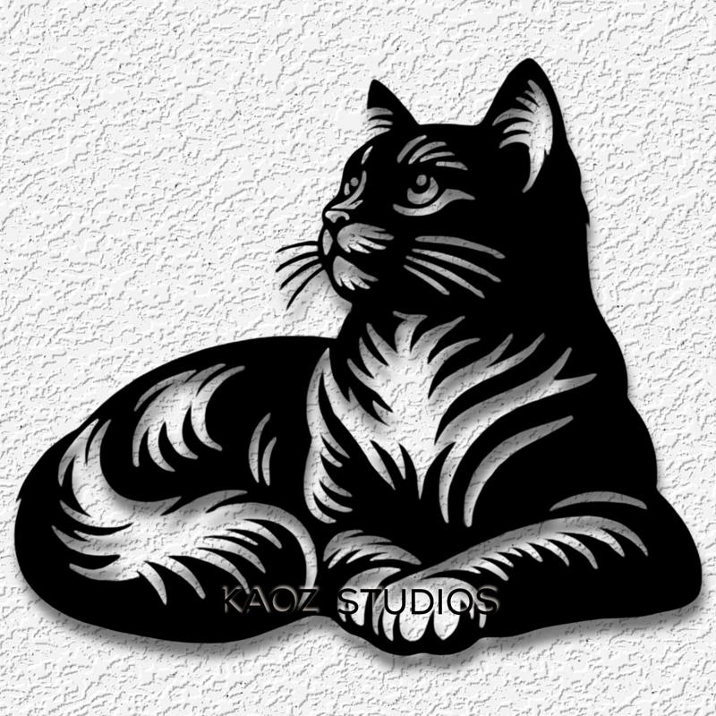 Kitty wall art cat wall decor kitten decoration