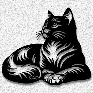 Kitty wall art cat wall decor kitten decoration