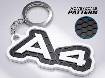 Audi A4 Keychain