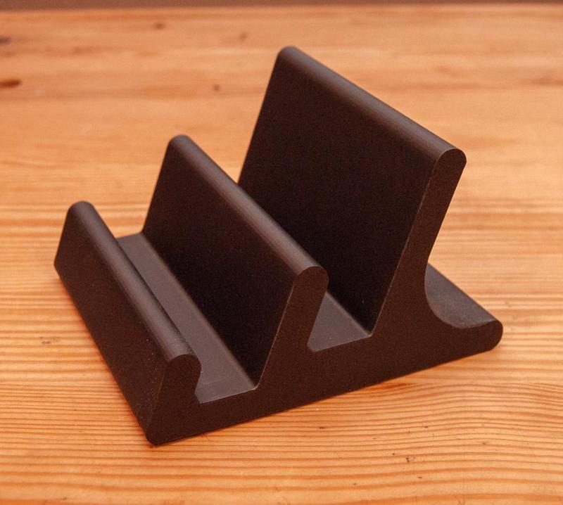 Double tablet stand