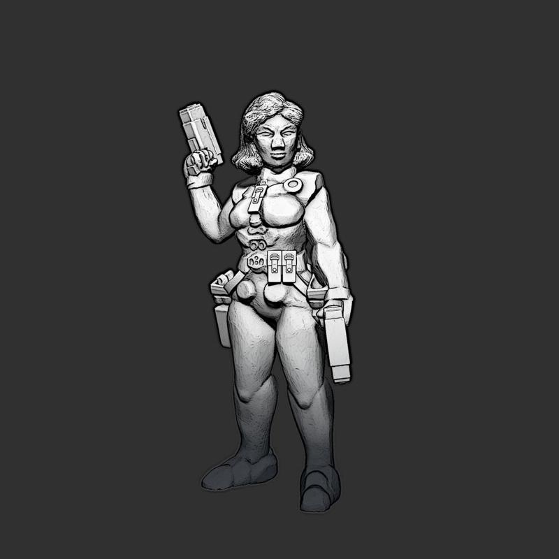 New Dominion: Mytho-Resistance Human Gunslinger