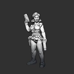 New Dominion: Mytho-Resistance Human Gunslinger