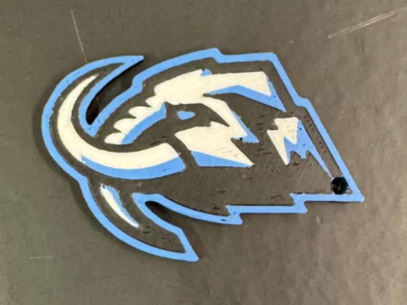 Utah Mammoth Hockey - Keychain