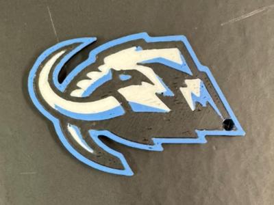 Utah Mammoth Hockey - Keychain
