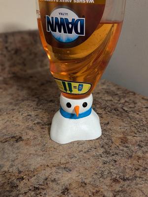 Snowman Detergent Holder