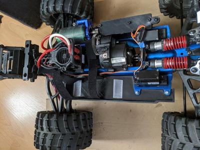 Traxxas Revo Battery Plate for Electric Conversion