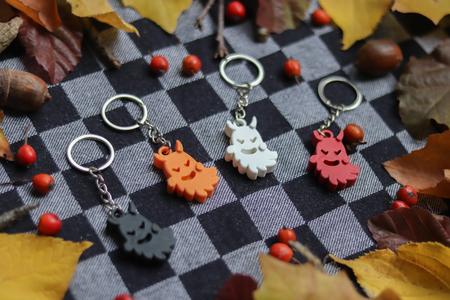 Devilish Ghost Keychain | Autumn Series | Halloween