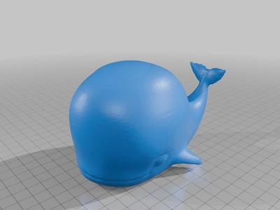 Cute whale