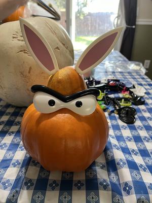 Rabbit Ears for a Pumpkin