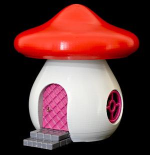 Mushroom Fairy House 2