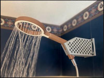 Custom Rain Showerhead and Custom Wall mount