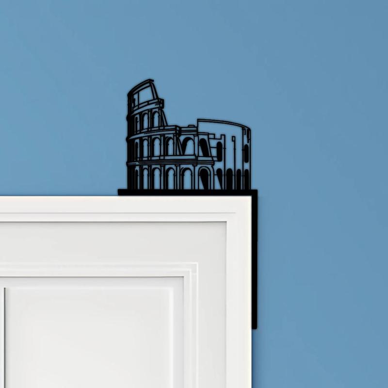 Colosseum Door Corner Decor