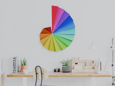 Spiral of Theodorus wall art
