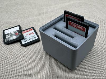 Gridfinity SD Card Holder Easy Grab