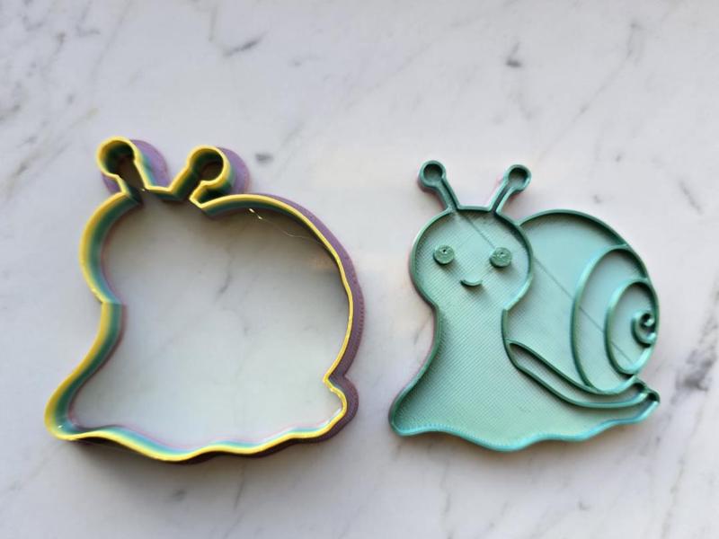 Snail Animal Insect Cookie Cutter Play-Doh Fun