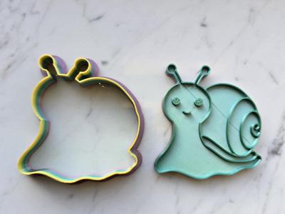 Snail Animal Insect Cookie Cutter Play-Doh Fun