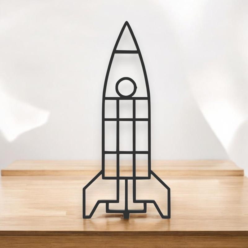 Rocket Line Art - Desktop Line Art