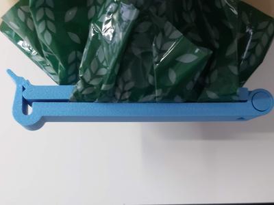 Heavy-duty bag closure clip