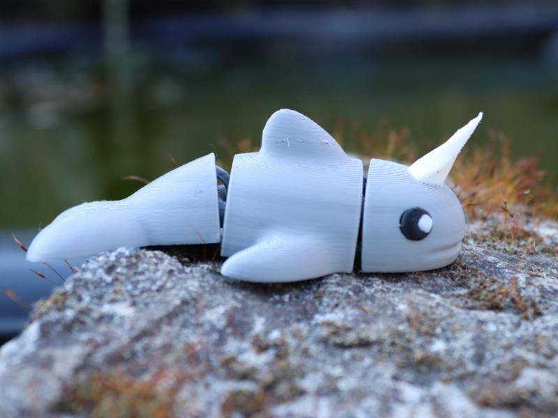 cute baby narwhal 