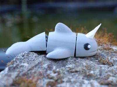 cute baby narwhal 
