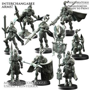 040 ROMANUS Modular Retconia Female Custodian Imperial Guard