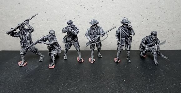 28 mm Native Irregular Fighters