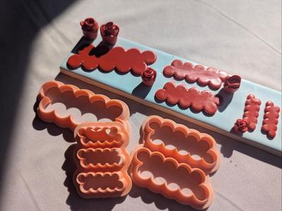 Rose Petal Builder Polymer Clay & Fondant Cutter