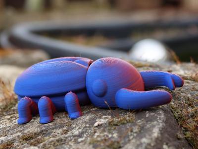 Articulated stag beetle 