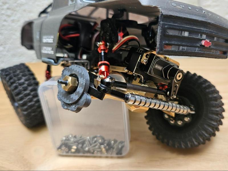 SCX24 - LGRP Brass Knuckle Weight Hanger