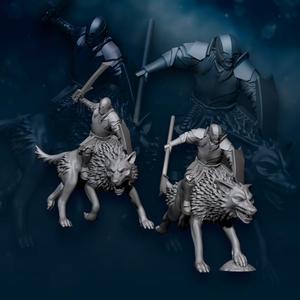 2x Rider Super Orc - Mounted | Super Orcs | Fantasy