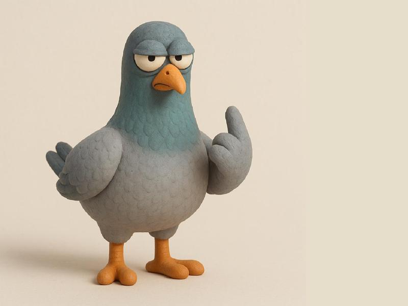 Judgemental Pidgeon