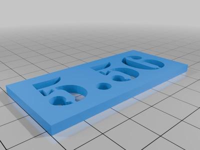 5.56 ammo placard/stencil +(300BLK)
