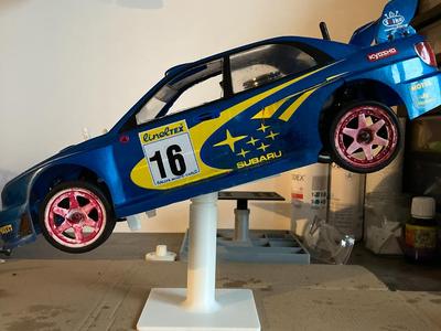 rc car exposition stand for 1/10 scale or other