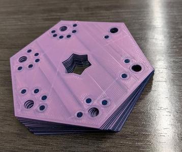 Hexagonal Weaving Tablet
