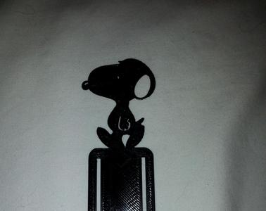 Snoopy Marque page