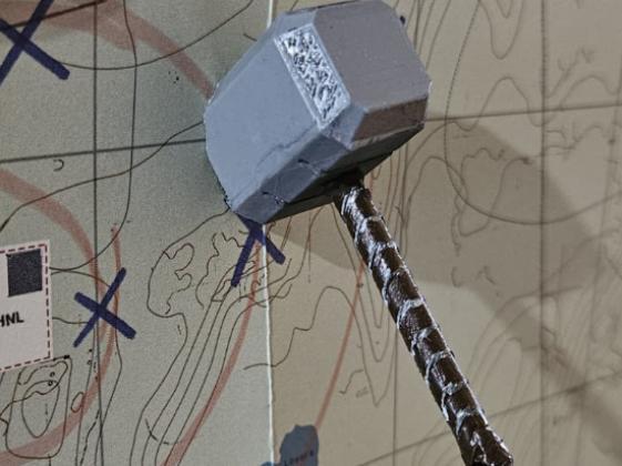 Thor Hammer fridge magnet