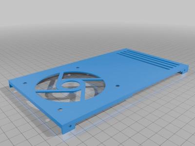 LRS-350 24V 80mm fan replacement cover