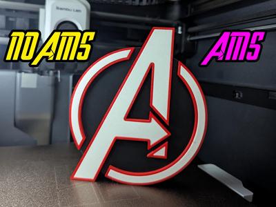 Avengers A Logo (NO AMS/AMS)