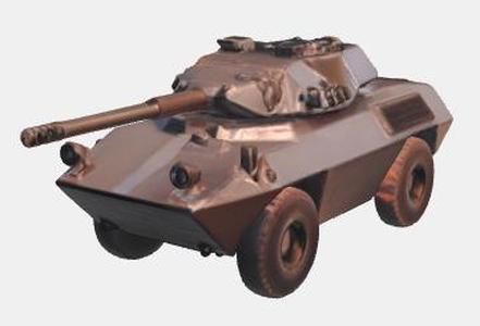 FIAT-6616 90mm, generated and rendered with MakerWorld