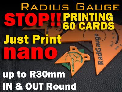 Radius Gauge (RadGauge NANO)
