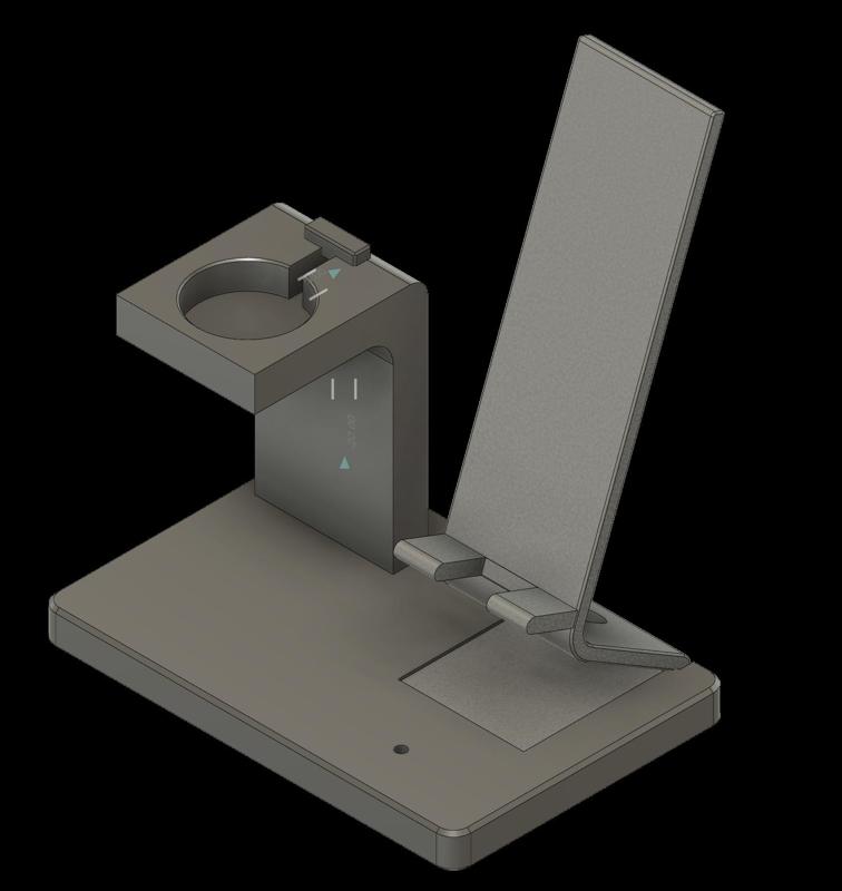 Support de téléphone et montre Apple Watch