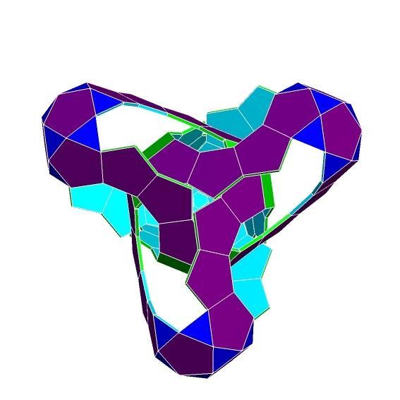 ESCHER TETRAHEDRAL POLYKNOT 1
